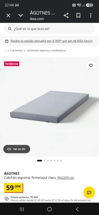 Cama nido Slakt con colchones