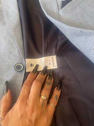 Chaqueta americana niño azul