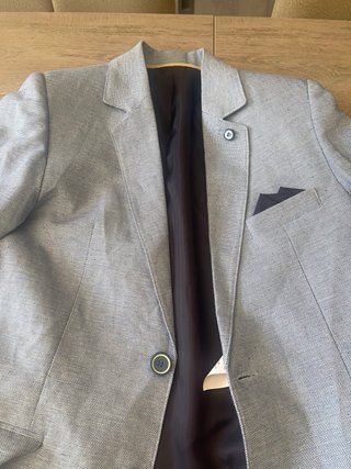 Chaqueta americana niño azul