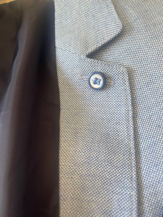 Chaqueta americana niño azul