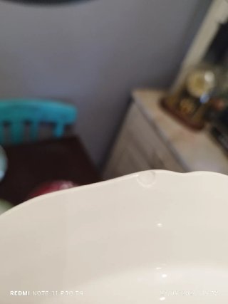 8 Platos Postre Vintage Cerámica Porcelana