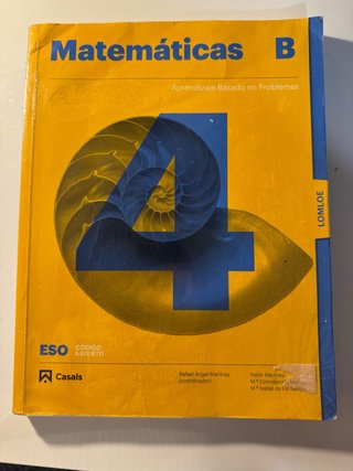 Matemáticas B 4 ESO : Código Abierto : Aprendiz...