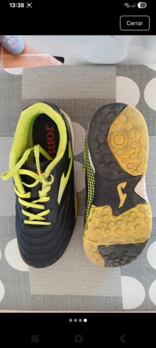 Botas de fútbol Joma Talla 35 Multitacos