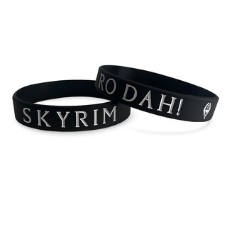 Pulsera skyrim  Silicona flexible de Alta Calidad