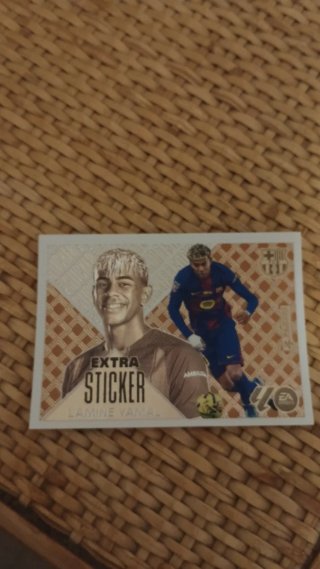 Cromo Fútbol Lamine Yamal Extra Sticker