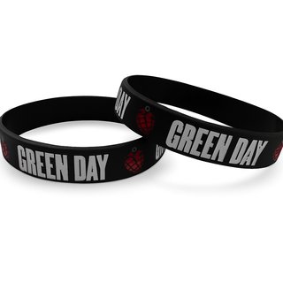 Pulsera green day Silicona flexible de Alta Calida