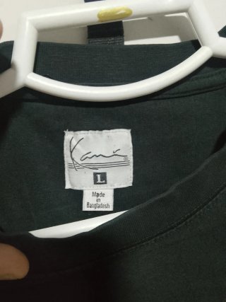 Camiseta Karl Kani Negra Vintage