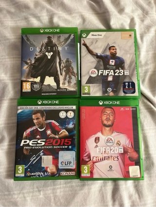 Consola Xbox One + 4 juegos