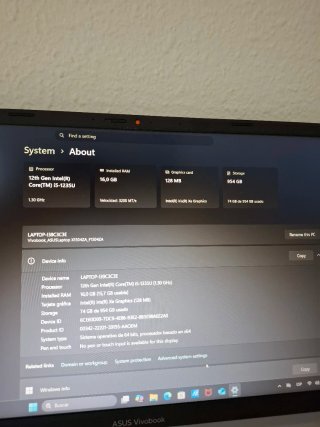 ASUS Vivobook 15 | Intel i5 12ª Gen | 16GB | 1TB
