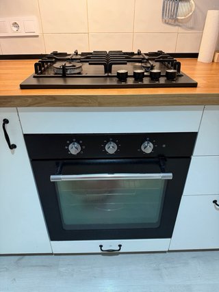 Horno Eléctrico Empotrable Negro