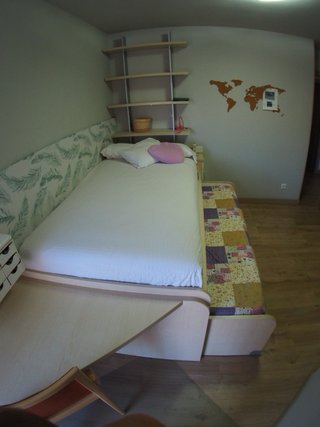 Cama nido con cajones