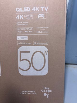 TV TCL 50 pulgadas 4K QLED