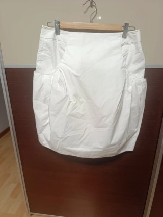 Falda globo Bimba y Lola blanca