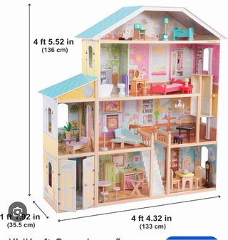 Casa de Muñecas Kidskrafs, una gran casa