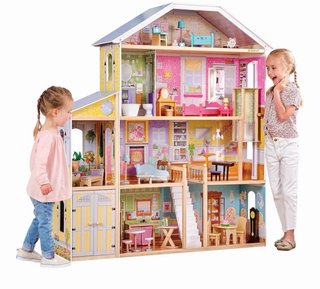 Casa de Muñecas Kidskrafs, una gran casa