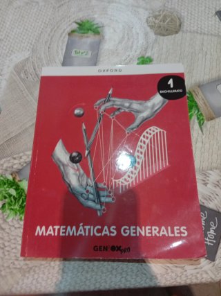 Matemáticas Generales 1 Bachillerato : Geniox