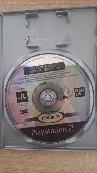 Dragon Ball Z Budokai Tenkaichi Platinum PS2