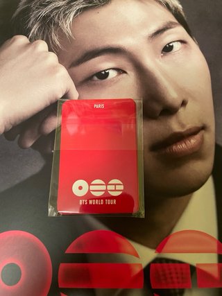 Photocard BTS Paris
