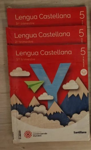 Libros lengua 5 de primaria Santillana