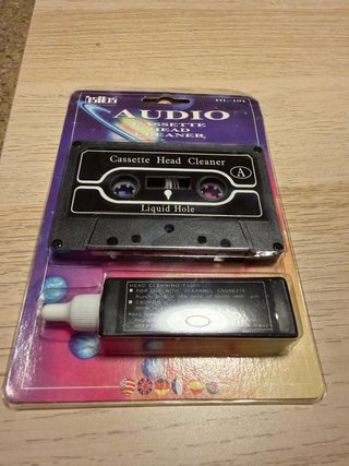 Kit Limpiador Cabezales Cassette Audio