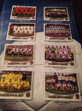 ALBUM PARACROMOS DE EQUIPOS DE PRIMERA