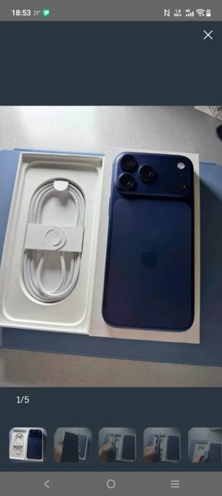 iPhone 17 Pro Max Azul