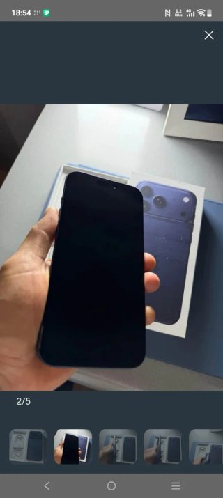 iPhone 17 Pro Max Azul