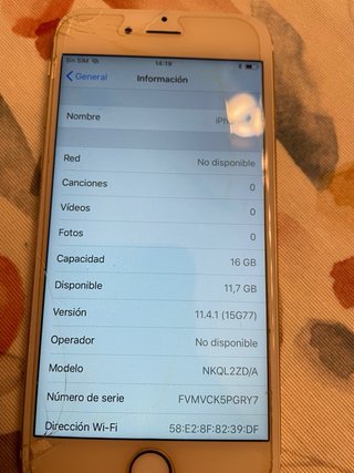 iPhone 6S Dorado