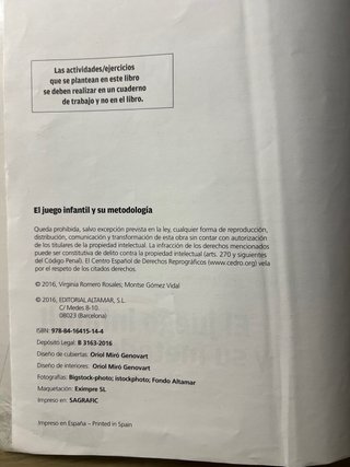 El juego infantil y su metodología