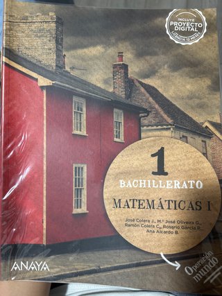 Matemáticas I 1 Bachillerato