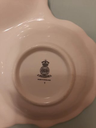 Plato Triple Aperitivo Porcelana Inglesa