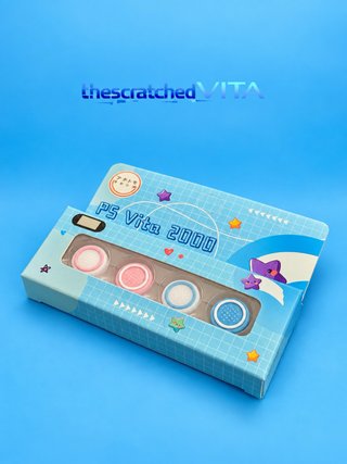 PS Vita rocker caps blue pink