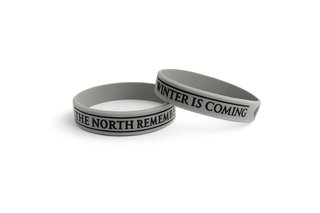 Pulsera winter is coming the north remembers Silic