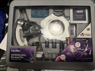Microscopio Infantil Juguettos en Maletín