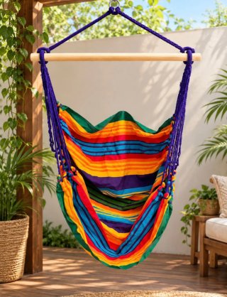 Silla Hamaca Colgante Multicolor