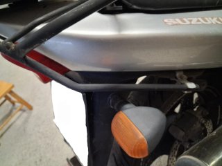 Baúl y soporte Suzuki GS500 F