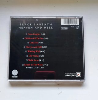 Cd Black Sabbath Heaven and Hell