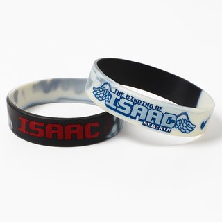 Pulsera the binding of isaac Silicona flexible de