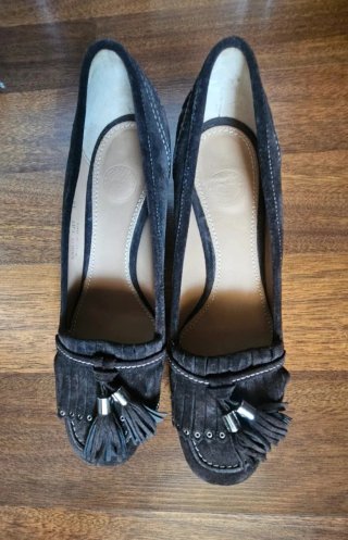 Zapatos de ante Bally talla 38