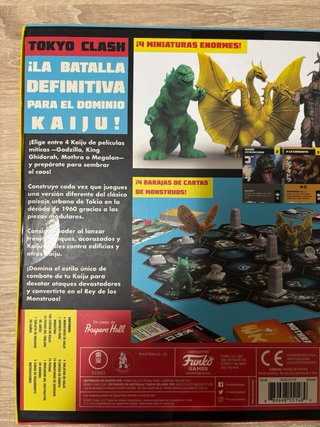 Juego de Mesa Godzilla: Tokyo Clash