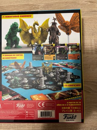 Juego de Mesa Godzilla: Tokyo Clash