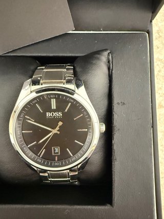Reloj Hugo Boss Plateado y Negro