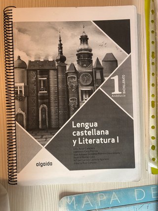 Libro de lengua castellana, 2° Bachillerato