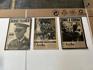 Periodicos muerte franco