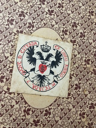Obras Santa Teresa 1935 Exlibris Duque Estrada