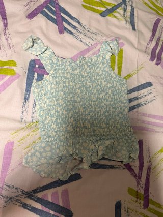 Top de alças Tamanho 7-8 (128cm)