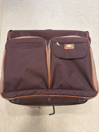 Samsonite Porta Trajes Beige y Marrón
