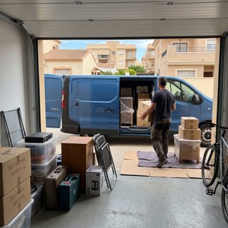 Vaciado de garaje y transporte en San Juan