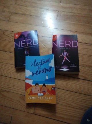 Lote libros Nerd y La Lectura de Verano.20e. 3unid