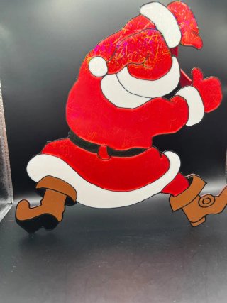 Pai Natal Decorativo com Brilho